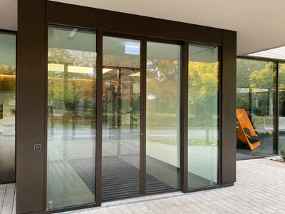 Einbruchhemmende Automatikschiebetür Einbruchhemmende Automatikschiebetür